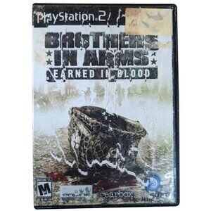 Brothers in Arms: Earned in Blood PS2 2005 Disc Only, Damaged Case​